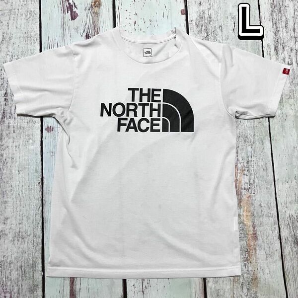 THE NORTH FACE ハーフドームロゴプリントTシャツ Ｌ ホワイト