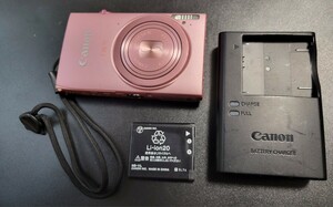 Canon キャノン IXY 430F コンパクトデジタルカメラ 純正充電器 バッテリーチャージャー付き　簡易動作確認済み