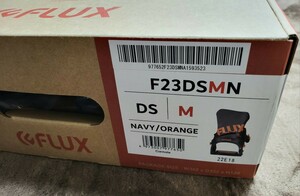 未開封品　フラックス DS NAVY/ORANGE M(25.0-27.5)サイズ F23DSMN FLUX スノーボードギア ビンディング　バインディング