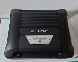 ★ ALPINE SWD-2000 MRP-M350★アンプ パワードサブウーハー 通電のみ確認、ジャンク!!!!!!!!!!!!!!!!!!