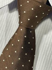  almost unused "BEAMS F" Beams F dot brand necktie 403136