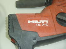 HILTI TE7-C ロータリーハンマドリル ヒルティ 本体_画像4