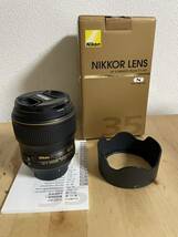 ニコン　nikon AF-S NIKKOR 35mm f1.4G 中古_画像5