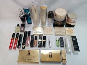 1円～☆ブランド 化粧品 コスメ スキンケア まとめて 大量 POLA CHANEL DIOR YSL LANCOME エリザベスアーデン コスメデコルテ 未使用あり