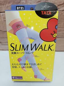 【未開封品】BT21 スリムウォーク SLIMWALK 美脚スーパーロング 着圧 S〜M TATA レギンス テテ BTS コラボデザイン