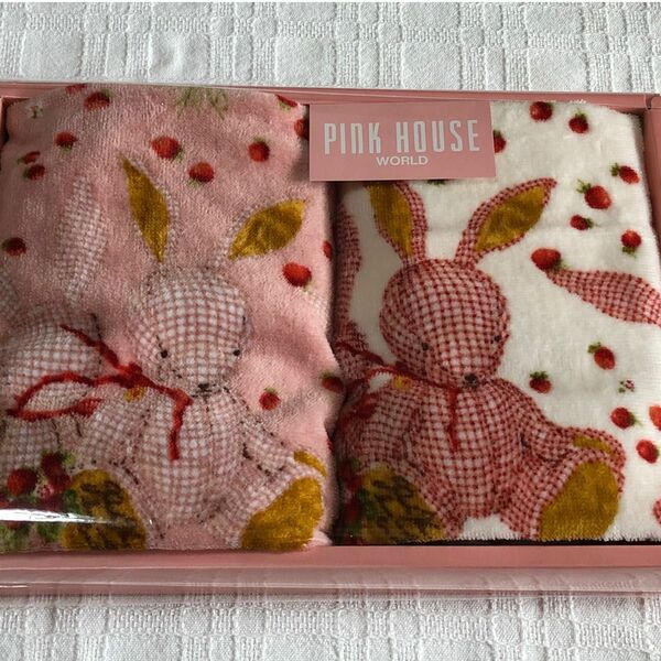 pink HOUSE ピンクハウス　ウォッシュタオル　ハンドタオル