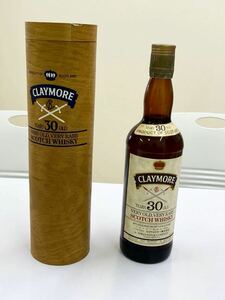 【N11】古酒 スコッチ ウイスキー CLAYMORE クレイモア　30年　VERY OLD VERY RARE 750ml 43度　未開栓　外箱付