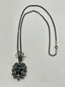 【D5379】アクセサリー ネックレス シルバー 925 カラーストーン silver 