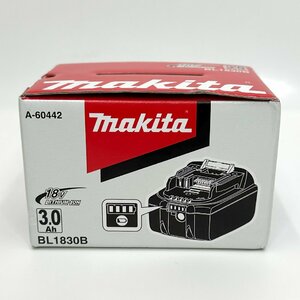 【9304-802】 Makita 　マキタ　 リチウムイオンバッテリー 　BL1830B　 純正 充電器 　18V/3.0Ah 　[中古美品]