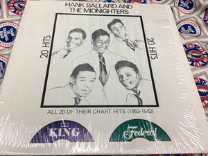 Hank Ballard And The Midnighters★中古LP/US盤「All 20 Of Their Chart Hits」シュリンク付