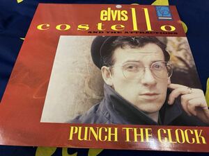 Elvis Costello★中古LP/UKオリジナル盤「エルヴィス・コステロ～Punch The Clock」 