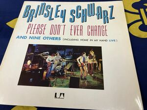 Brinsley Schwarz★中古LP/UKオリジナル盤「ブリンズレー・シュワルツ～Please Don't Ever Change」 