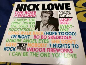 Nick Lowe★中古LP/独オリジナル盤「ニック・ロウ～The Rose Of England」