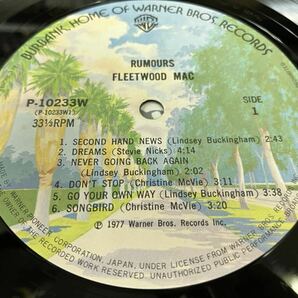 Fleetwood Mac★中古LP国内盤帯付「フリートウッド・マック～噂」の画像4