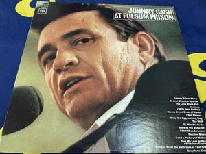 Johnny Cash★中古LP/USオリジナル2Eyeレーベル盤「ジョニー・キャッシュ～At Folsom Prison」