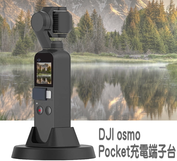 【送料無料】DJI osmo Pocket用充電台　USB-Cケーブル付