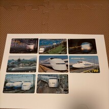 N700系 東海道新幹線車内搭載 テレホンカード自動販売機　搭載証明書　テレホンカードレプリカ 8種セット_画像5