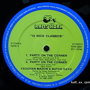 ★☆Vaughan Mason & Butch Dayo「You Can Do It / Party On The Corner」☆★5点以上で送料無料!!!の画像3