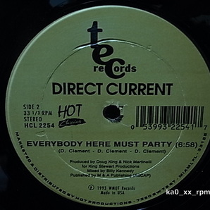 ★☆William DeVaughn / Direct Current「Be Thankful For What You've Got / Everybody Here Must Party」☆★5点以上で送料無料!!!の画像3