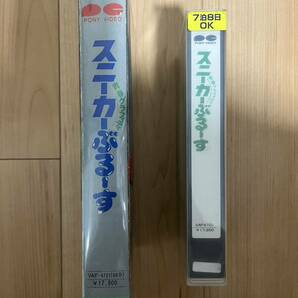 スニーカー・ぶるーす ジャニーズたのきん映画1981年 近藤真彦 田原俊彦 野村義男 岡田奈々 レンタル落ちVHSビデオの画像3