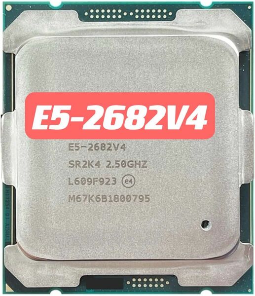 Intel Xeon E5-2682v4 16コア 動作品