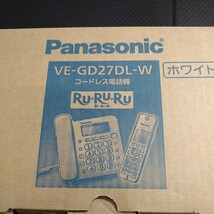 コードレス電話機 VE-GD27DL（子機1台・ホワイト）_画像1