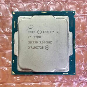Intel Core i7-7700 CPU 動作OK！