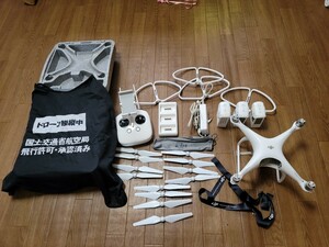 PHANTOM4　外装とジンバルカメラdjiで新品交換 HDMI出力つき。