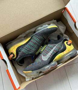 【中古１円スタート】NIKE VAPORMAX 2020 FLYKNIT CJ6741-002 24㎝ ナイキ スニーカー エアヴェイパーマックス フライニット Flyease