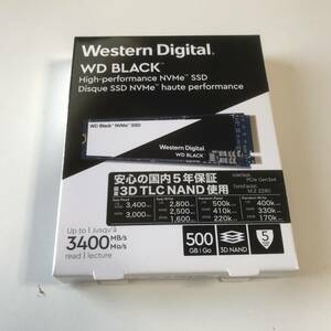 Western Digital WD Black NVMe M.2 SSD 500GB [WDS500G2X0C]