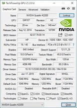 NVIDIA Quadro K2200 4GB GDDR5 ★CAD/DCCアプリ向け★_画像5