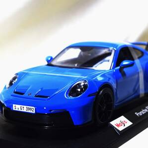 新品マイスト1/18【Maisto】◆Porsche 911 GT3/レア◆ミニカー/ポルシェ/BMW/ランボルギーニ/フェラーリ/アウディ/オートアート/京商の画像2