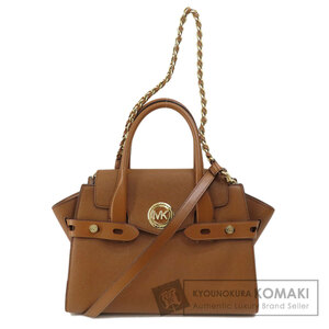 Michael Kors マイケルコース ロゴ 2WAY ハンドバッグ PVC レディース 中古