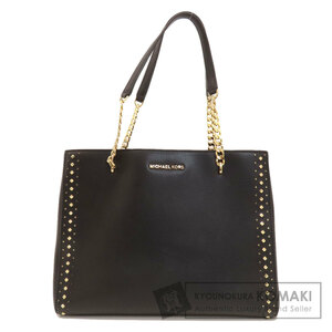 Michael Kors マイケルコース ロゴ トートバッグ レザー レディース 中古