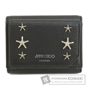 Jimmy Choo ジミーチュウ スターモチーフ カードケース レザー レディース 中古