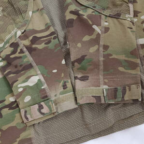 MVepy/Mサイズ/USA製 ARMY コンバットシャツ カーキ系 USED 古着 米軍 ミリタリー アメリカ軍 サバゲー 迷彩 カモフラ マルチカムの画像8