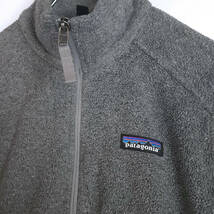 MVepy/Sサイズ/patagonia SYNCHILLA パタゴニア ジップアップ シンチラ フリース ジャケット グレー系 USED 古着 2018年_画像7