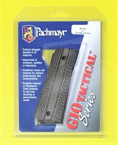 新品未使用 Pachmayr（パックマイヤー）コルト1911用 G-10 グリップ ＃61000 グリーン/ブラック