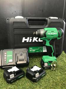 【中古品】HiKOKI (ハイコーキ) 10.8Vコードレスインパクトドライバ(本体・ケース・充電器・バッテリー3個) WH12DA　/　ITIZ9V5X32JW