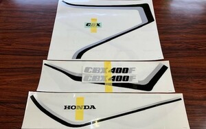 ■ホンダ　CBX400ＦⅡ型【赤/白】用 サイド　タンク　テール　 ラインステッカー左右セット■