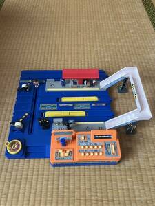 ( records out of production ) Plarail Japan all country hole uns station body only parts all .. settled seal peeling equipped.