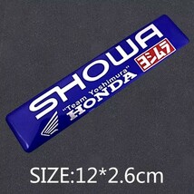 ヨシムラ YOSHIMURA HONDA SHOWA青 ブルー 耐熱アルミステッカー 【即決】【送料無料】l_画像3