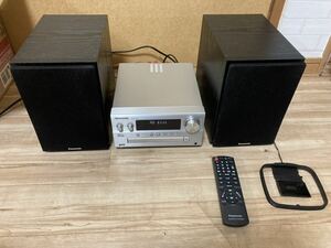 Panasonic パナソニック ミニコンポ CDステレオシステム SA-PMX90/SB-PMX70/N2QAYB001100 2021年製 ※画像の物が全てです