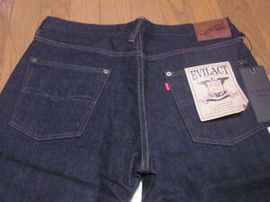 243-6/新品/EVILACT/イーブルアクト/JP02/ORIGINAL FIT SELVEDGE JEANS/レギュラーストレート/501XXタイプ/デニムパンツ/ジーンズ/W38