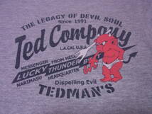 243-34/Ted Company/テッドカンパニー/TEDMAN/テッドマン/長袖Tシャツ/42/杢グレー_画像4