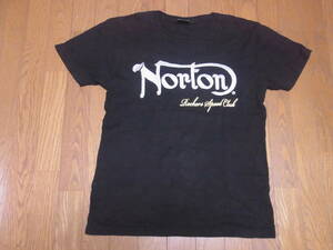 243-31/Norton/ノートン/Tシャツ/L/ブラック