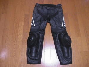 243-59/美品/DAINESE/ダイネーゼ/希少ショート/ DELTA 3 LEATHER PANTS/レザーパンツ/26/52相当