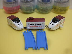 [*800 series Shinkansen ...4 both ].... Nankoku! row car . compilation [ Capsule Plarail ]