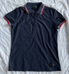 PRADA Prada / polo-shirt with short sleeves standard high class type beautiful goods 