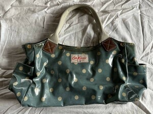 キャスキッドソン Cath Kidston 　ハンドバッグ　エナメル　定番